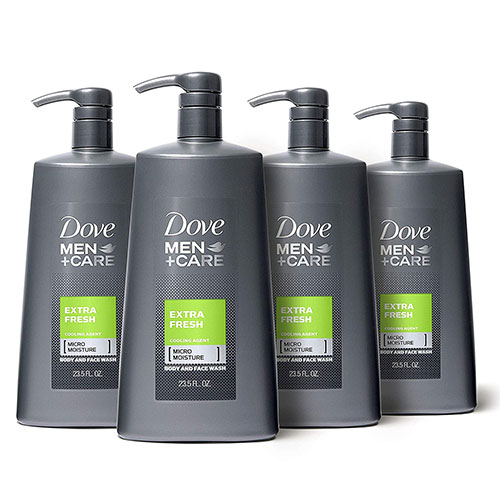 Dove Men's Body Wash 4 Pack