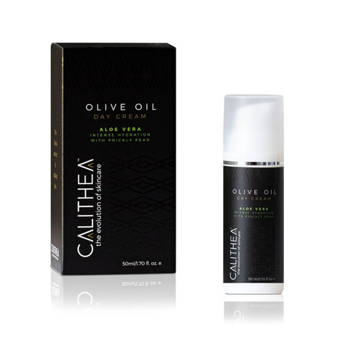 Olive Oil Day Cream W Aloe Vera And Prickly Pear: 97% Natural Content