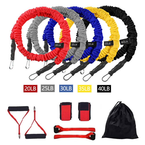 12 Pack Resistance Band Home Workout Set