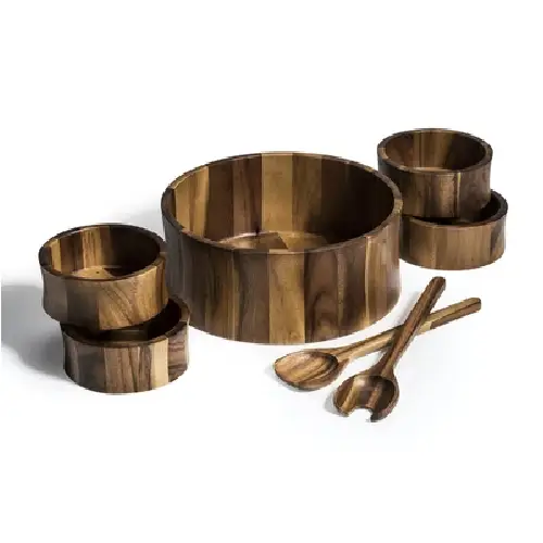 Salad Bowl with Servers - Multi Pack