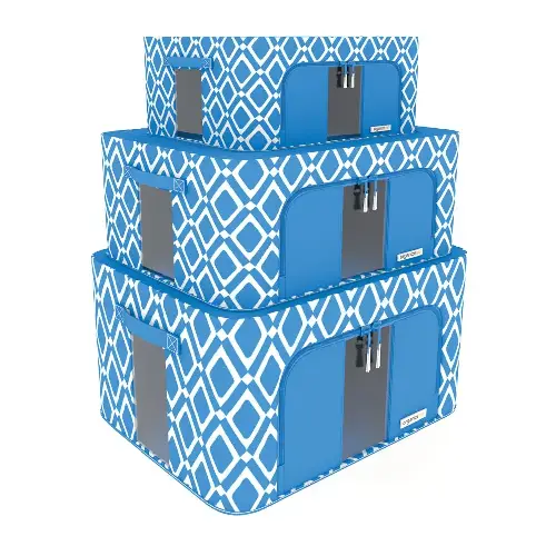 Organizeme 3 Pk Collapsible Pop Up Bin -  (Try Me Special Promo)