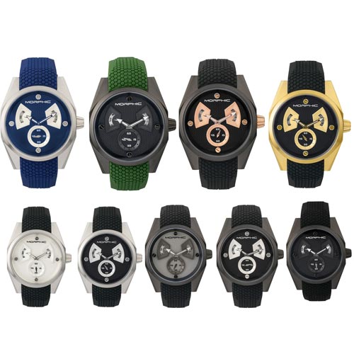 Morphic M34 Series Custom Engraved Pattern Watch