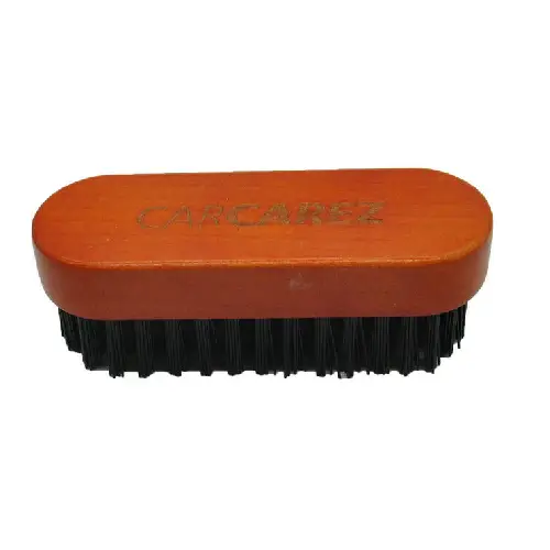 CarCarez Leather Nylon Bristle Brush