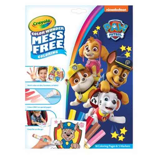 Paw Patrol Color Wonder Coloring Pad And Markers