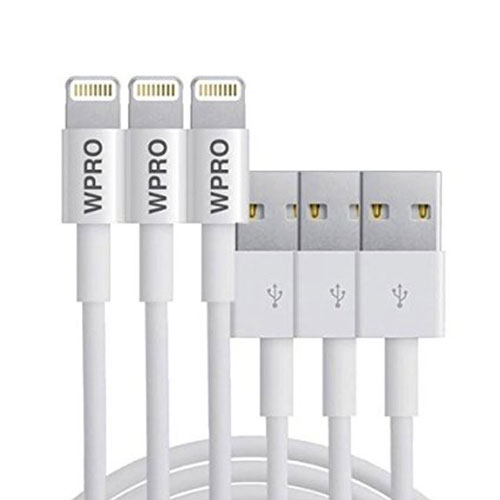 3-Pack: WPRO 3' USB Charge Sync Compatible 6 Plus iPad Air & More