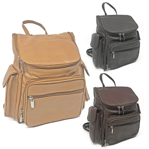 School Bag Leather Carry All You Can