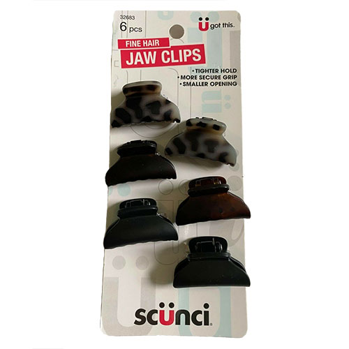 Fine Hair Jaw Clips