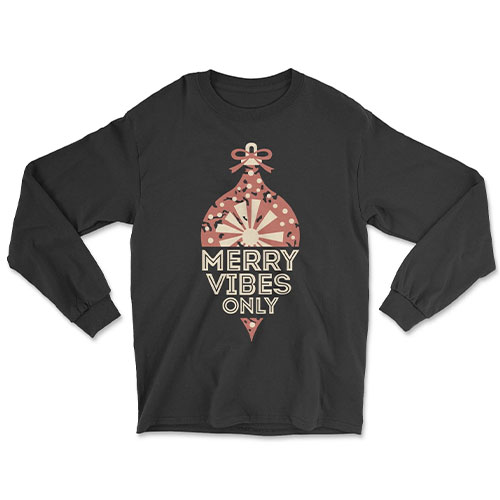 Merry Vibes Only Long Sleeve