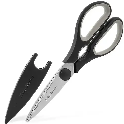 Stainless Steel Kitchen Shears With Protective Cover