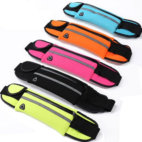 Velocity Water Resistant Sports Running Belt And Fanny Pack For Outdoor Sports