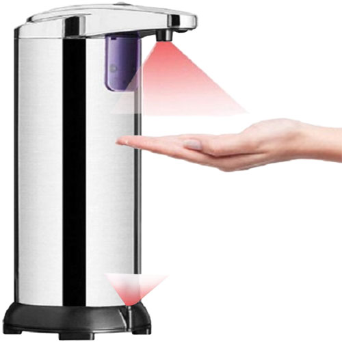 Stainless Steel Hands Free Electric Sensor Soap Dispenser