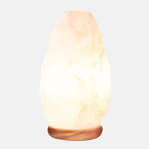 Natural White Salt Lamp Crystal Salt Lamp Night Light