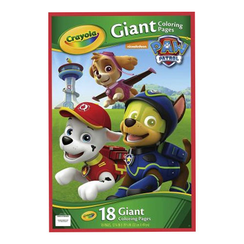 Paw Patrol Giant Clear Pages
