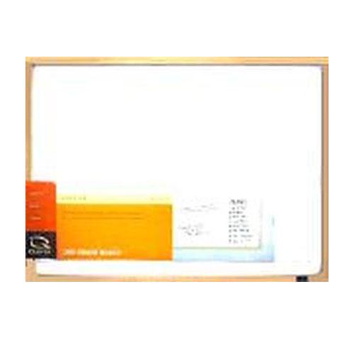 Whiteboard, 17" x 23" Dry Erase Board, White Board, Oak Finish Frame