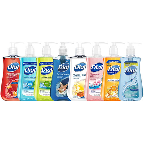 8 Pack Dial Antibacterial Liquid Hand Soap