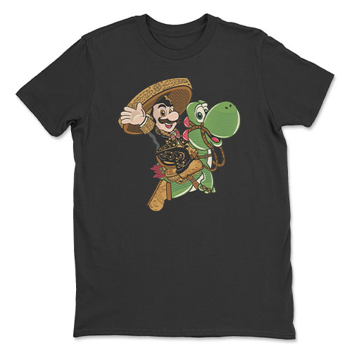 Mexican Mario Charro Tee Regular Fit Stylish T Shirts